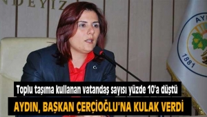 Aydınlılar Başkan Çerçioğlu'na kulak verdi