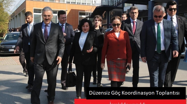 Düzensiz Göç Koordinasyon Toplantısı İzmir'de Yapıldı.