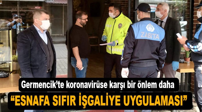 Germencİk'te koronavirüse karşı bir önlem daha