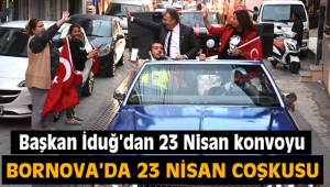 Bornova'da 23 Nisan coşkusu 