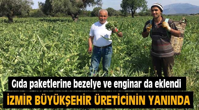 Büyükşehir Belediyesi salgında da üreticinin yanında