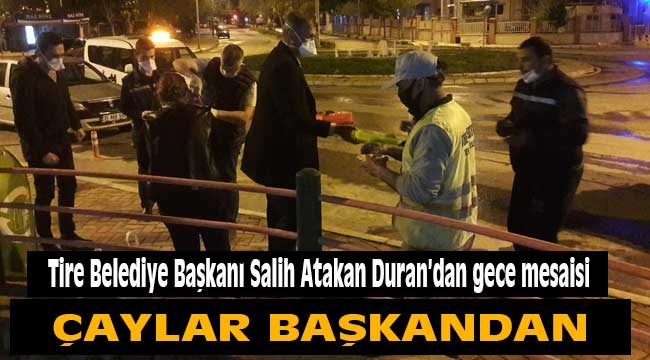 Çaylar başkandan