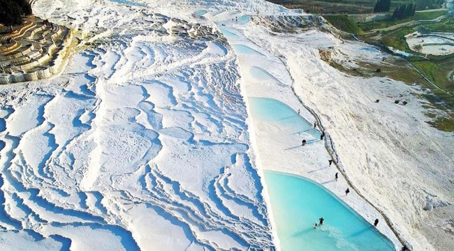 Dünyaca ünlü Pamukkale Travertenleri nasıl oluştu?