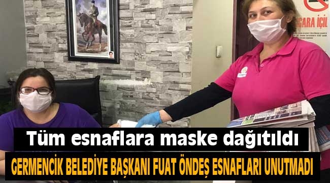 Germencik Belediye Başkanı Fuat Öndeş, esnafı da unutmadı