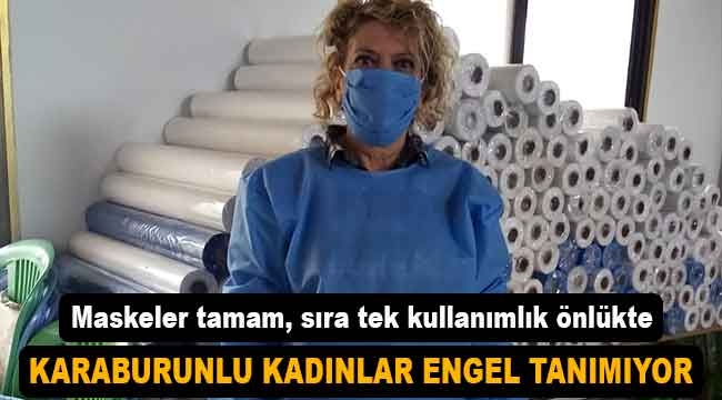 Karaburunlu kadınlar engel tanımıyor