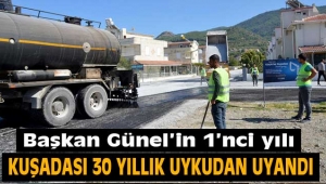 Kuşadası 30 yıllık uykusundan uyanıyor
