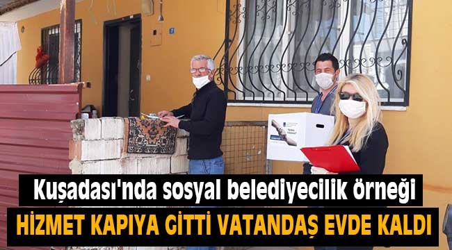 Kuşadası'nda sosyal belediyecilik örneği