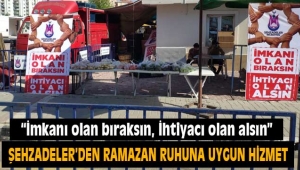 Şehzadeler'den Ramazan ruhuna uygun hizmet
