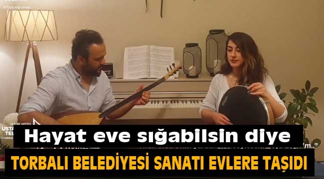 Torbalı Belediyesi, sanatı ekranlara taşıdı