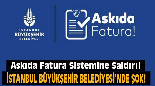 Askıda Fatura Sistemine Saldırı!