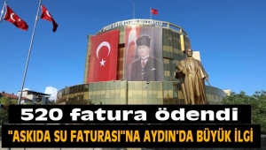 "Askıda Su Faturası"na Aydın'da büyük ilgi