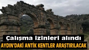 Aydın'daki antik kentlerle ilgili araştırma yapılacak