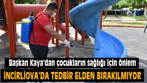 Başkan Kaya'dan çocukların sağlığı için önlem