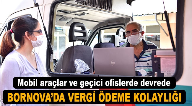 Bornova'da vergi ödeme kolaylığı