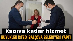 Büyükler istedi Balçova Belediyesi yaptı