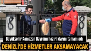 Büyükşehir Ramazan Bayramı hazırlıklarını tamamladı