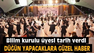 Düğün yapacaklara güzel haber