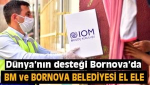Dünya'nın desteği Bornova'da