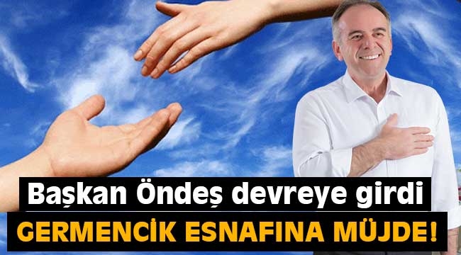 Germencik'te salgından etkilenen esnafa nakit desteği