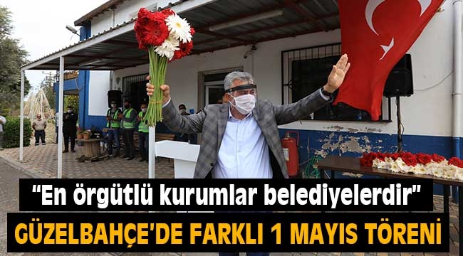 Güzelbahçe'de Farklı '1 Mayıs' töreni