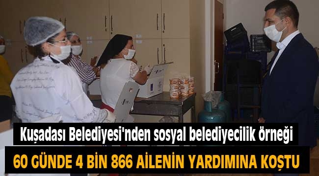 Kuşadası Belediyesi'nden sosyal belediyecilik örneği