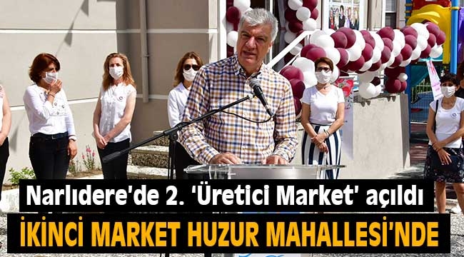 Narlıdere'de 2. 'Üretici Market' açıldı