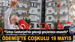 Ödemiş'te coşku dolu 19 Mayıs