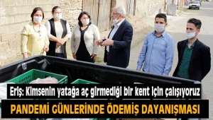 Pandemi günlerinde Ödemiş dayanışması