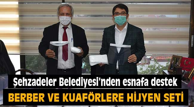 Şehzadeler Belediyesi'nden esnafa destek