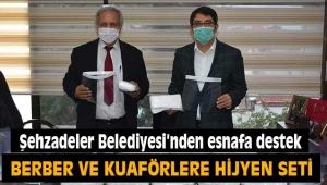 Şehzadeler Belediyesi'nden esnafa destek