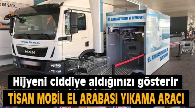 Tisan Mobil El Arabası Yıkama Aracı