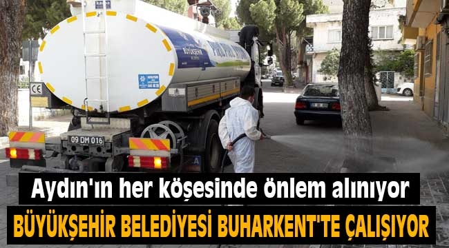 Aydın'ın her köşesinde önlem alınıyor