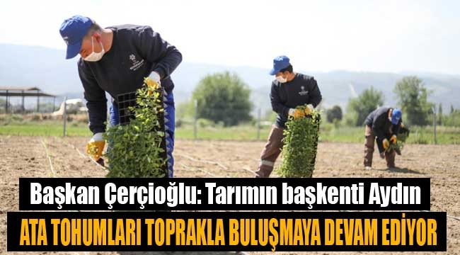 Başkan Çerçioğlu: Tarımın başkenti Aydın