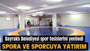 Bayraklı Belediyesi spor tesislerini yeniledi
