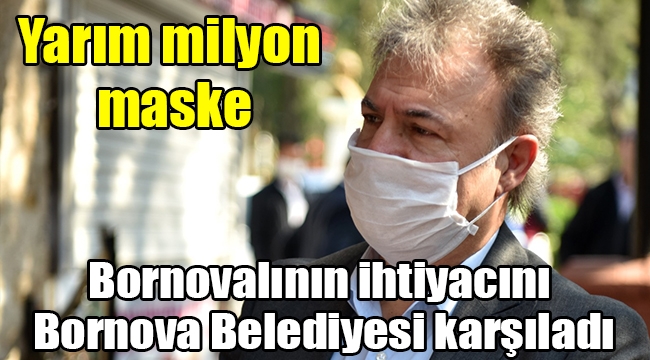 Bornovalının ihtiyacını Bornova Belediyesi karşıladı