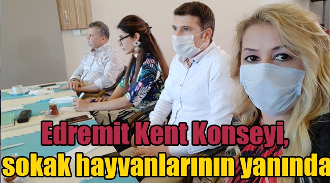 Edremit Kent Konseyi, sokak hayvanlarının yanında