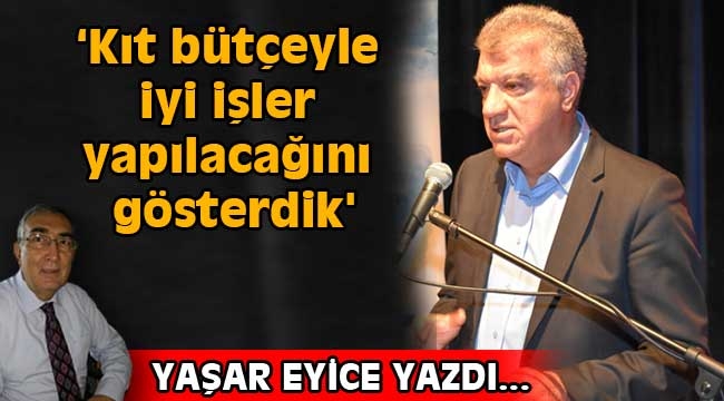 Narlıdere Belediye Başkanı Ali Engin: 'Kıt bütçeyle iyi işler yapılacağını gösterdik'