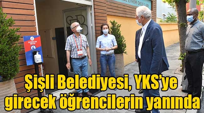 Şişli Belediyesi, YKS'ye girecek öğrencilerin yanında