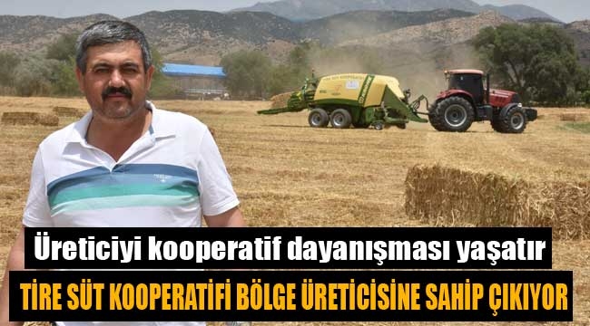 Üreticiyi kooperatif dayanışması yaşatır