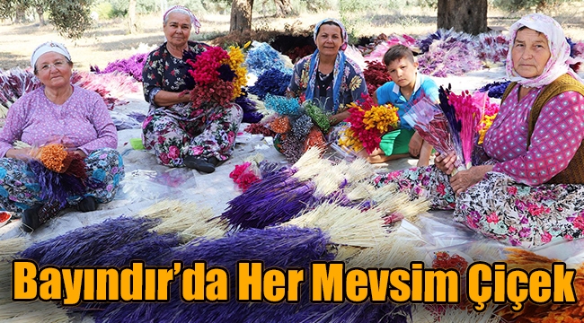 Bayındır'da Her Mevsim Çiçek