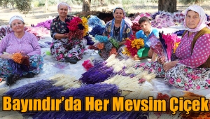 Bayındır'da Her Mevsim Çiçek