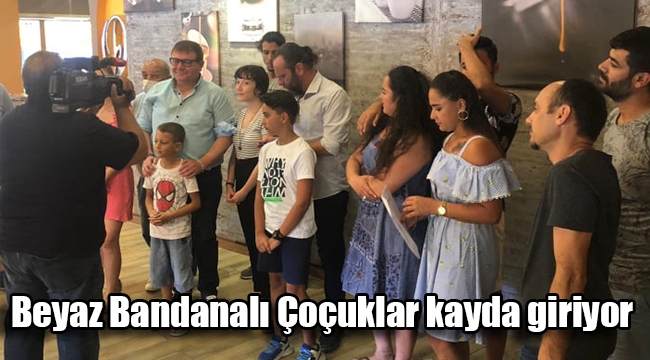 Beyaz Bandanalı Çoçuklar kayda giriyor