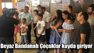 Beyaz Bandanalı Çoçuklar kayda giriyor