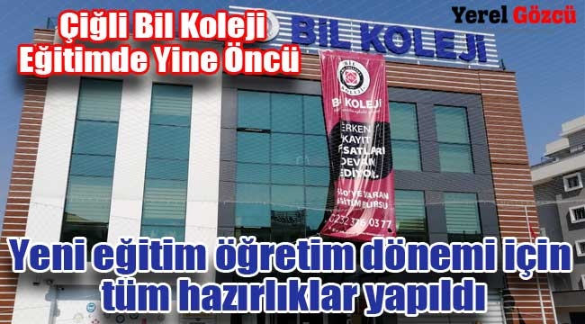  Çiğli Bil Koleji Eğitimde Yine Öncü