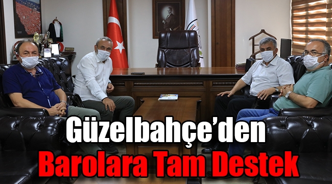 Güzelbahçe'den Barolara Tam Destek