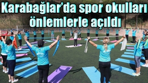 Karabağlar'da spor okulları önlemlerle açıldı