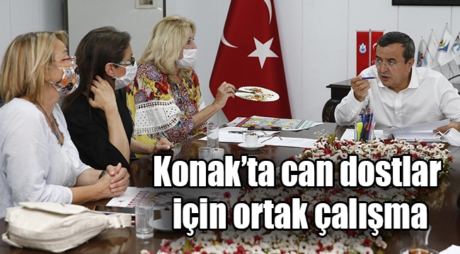 Konak'ta can dostlar için ortak çalışma