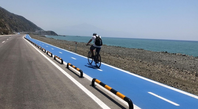 Türkiye'nin en uzun bisiklet yolu