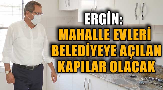 Ayvalık Belediyesi'nin sosyal sorumluluk projelerinden olan mahalle evlerinin dördüncüsü yakında hizmete giriyor