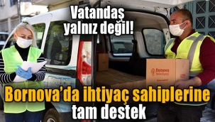 Bornova'da ihtiyaç sahiplerine tam destek
